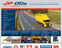 Tablet Screenshot of jpoils.co.uk